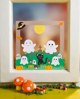 Herbstliche Fensterbilder (kreativ.kompakt)