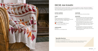 Patchwork Granny Square Decken