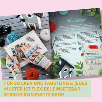Kuschelige Socken und warme Fäustlinge