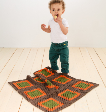 Babydecken häkeln
