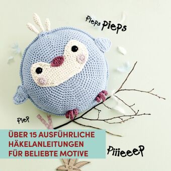 Supersüße Amigurumi-Kissen häkeln