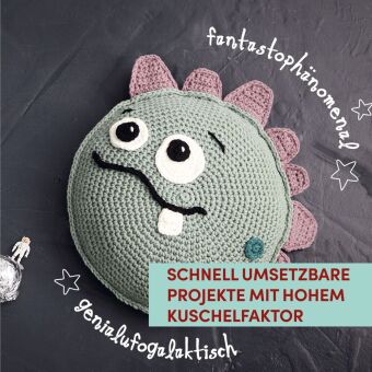 Supersüße Amigurumi-Kissen häkeln