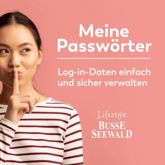 Meine Passwörter. Ein Eintragebuch für Ihre Zugangsdaten, das Sie einfach in Ihrem Bücherregal verstecken können.