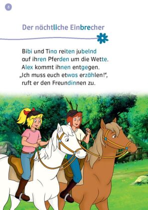 Lesefuchs Bibi & Tina: Wunderbare Welt der Pferde 4 spannende Pferde-Abenteuer in einem Band Lesestufe 1