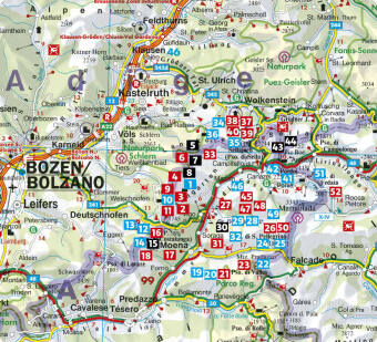 ROTHER Wanderführer Dolomiten - Fassatal. 52 Touren - mit Rosengarten, Langkofel, Sella und Marmolada