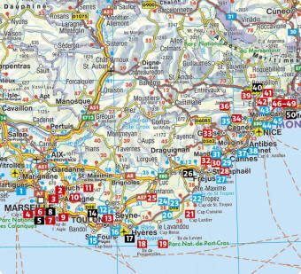 ROTHER Wanderführer Côte d'Azur - mit Nationalpark Calanques: 50 Touren zwischen Meer und Bergen - von Marseille über Nizza bis Menton.