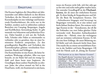 Das kleine Buch der Knoten, Schlaufen und Schlingen