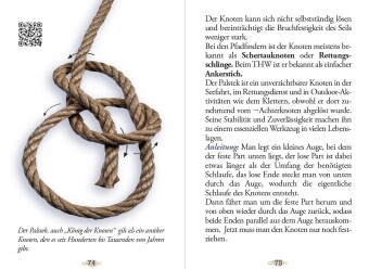 Das kleine Buch der Knoten, Schlaufen und Schlingen