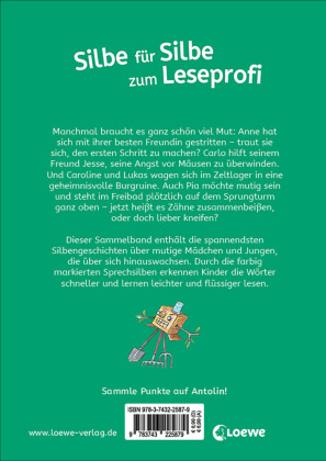 Die besten Silbengeschichten zum Lesenlernen - Geschichten, die Mut machen