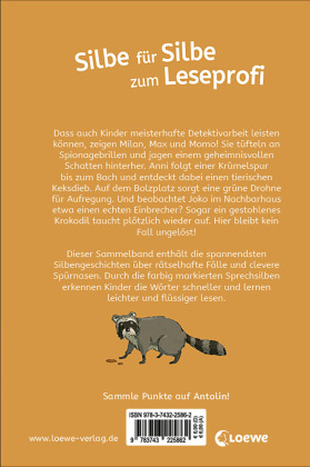 Die besten Silbengeschichten zum Lesenlernen - Detektive und Geheimnisse