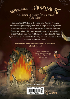 Nightmore - Das gruseligste Internat der Welt (Band 3) - Teuflisch fieser Fluch