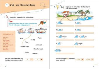Leselöwen Lernhilfen - Diktat-Training und Lernwörter - 3. Klasse