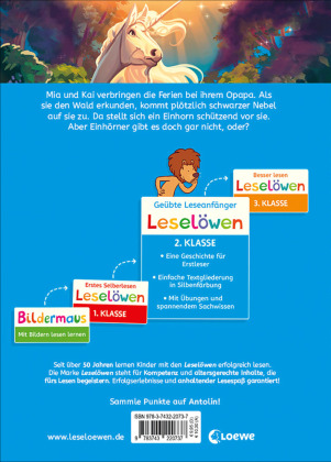 Leselöwen 2. Klasse - Das Geheimnis des weißen Einhorns