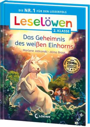 Leselöwen 2. Klasse - Das Geheimnis des weißen Einhorns