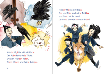Leselöwen 1. Klasse - Die Ninjas retten die Tiere