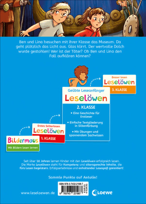Leselöwen 2. Klasse - Hilfe! Diebe im Museum