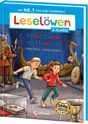 Leselöwen 2. Klasse - Hilfe! Diebe im Museum