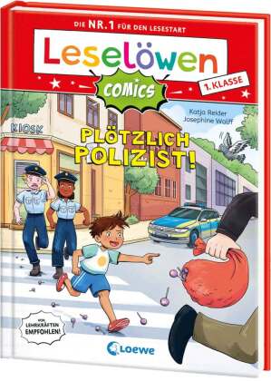 Leselöwen Comics 1. Klasse - Plötzlich Polizist!