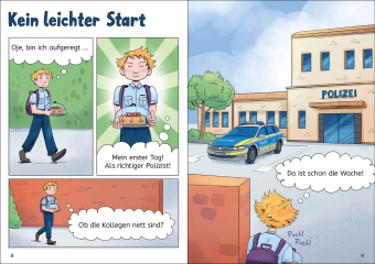 Leselöwen Comics 1. Klasse - Plötzlich Polizist!