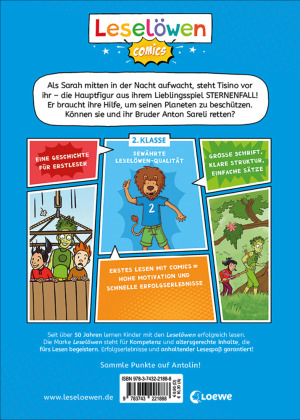 Leselöwen Comics 2. Klasse - Auf geheimer Game-Mission