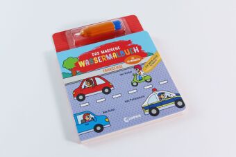 Das magische Wassermalbuch - Fahrzeuge