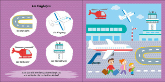 Das magische Wassermalbuch - Fahrzeuge