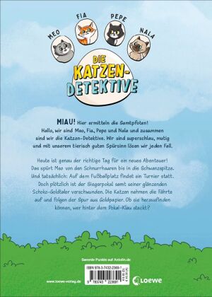 Die Katzen-Detektive (Band 1) - Ein Fall für die Samtpfoten