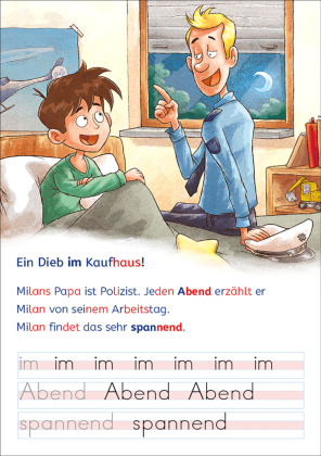 Leselöwen - Lesen und schreiben lernen mit Spurrillen - Ein spannender Fall für die Polizei