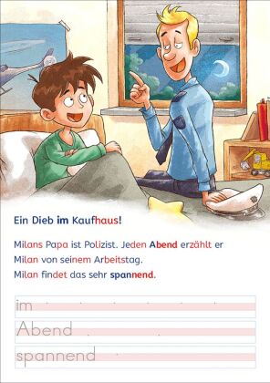 Leselöwen - Lesen und schreiben lernen mit Spurrillen - Ein spannender Fall für die Polizei