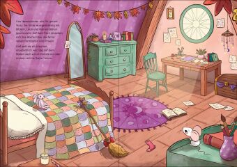 Die kleine Hexe Klingeling beschützt die Tiere