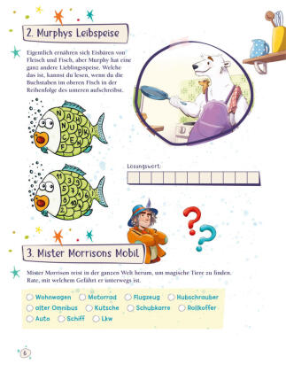 Die Schule der magischen Tiere Beschäftigung: Das große Rätselbuch