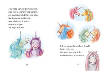 Rosa rettet die Einhornschule