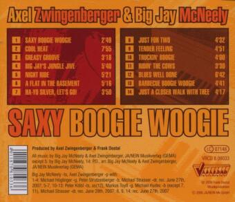 Saxy Boogie Woogie,1 Audio-CD