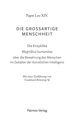 Magnifica humanitas: Die großartige Menschheit
