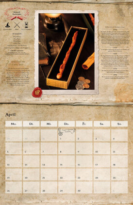 Der inoffizielle Küchenkalender für Harry Potter Fans 2027