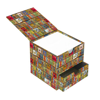 Memo Cube: Bodleian Libraries, Bücherregal Halligalli