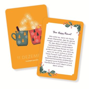 Dein Advent. 24 Glücksmomente nur für dich - Das Kartenset