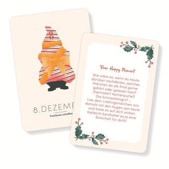 Dein Advent. 24 Glücksmomente nur für dich - Das Kartenset