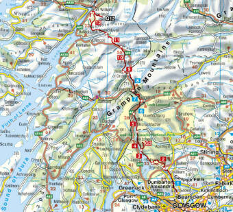 ROTHER Wanderführer Schottland: West Highland Way. 12 Etappen und 2 Gipfeltouren