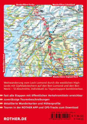 ROTHER Wanderführer Schottland: West Highland Way. 12 Etappen und 2 Gipfeltouren