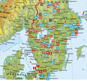 ROTHER Wanderführer Schweden: Der Süden. 60 Touren von Skåne, Småland und Värmland über Stockholm bis Dalarna