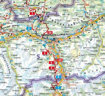 ROTHER Wanderführer Alpenüberquerung Garmisch - Sterzing. 7 Etappen von Oberbayern nach Südtirol - mit zwei Varianten