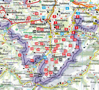ROTHER Wanderführer Allgäu: Oberallgäu und Kleinwalsertal. 50 Touren rund um Immenstadt, Bad Hindelang, Sonthofen und Oberstdorf.