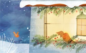 Winter mit Pettirosso
