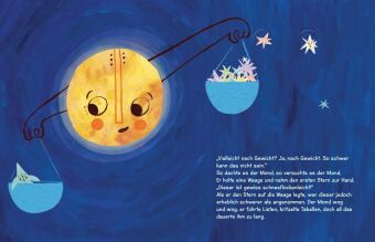 Als der Mond die Sterne ordnen wollte. Bilderbuch