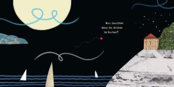 Zwei rote Glühwürmchen. Bilderbuch