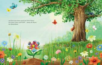 Die kleine Glitzerblume. Bilderbuch