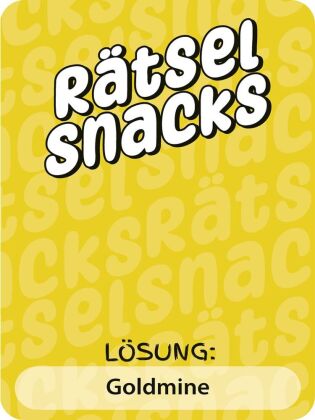 Rätsel Snacks Wörter suchen
