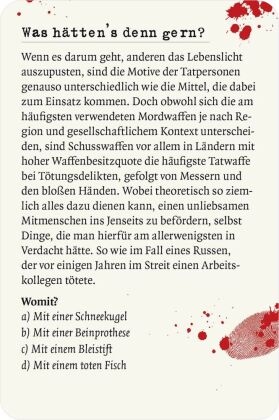 Das große True Crime Quiz