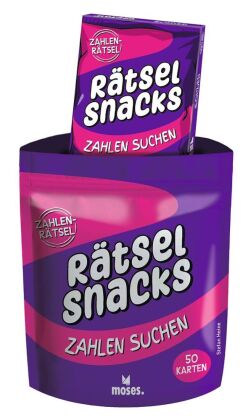 Rätsel Snacks Zahlen suchen